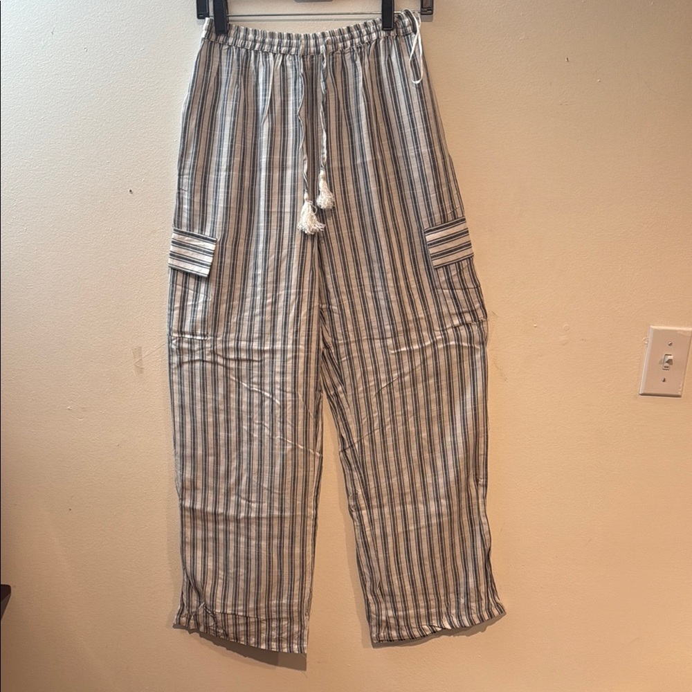 Striped Casual Pants